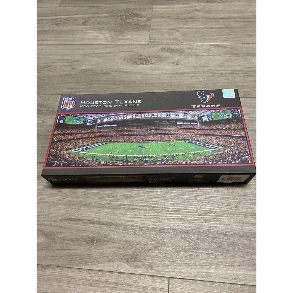 NFL Houston Texans NRG Stadium 1000 piece puzzle, still sealed NIB